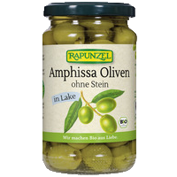 Oliven Amphissa grün, ohne Stein in Lake
