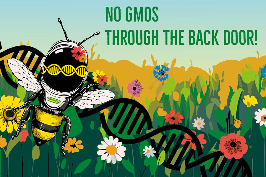 No GMOs through the back door No GMOs through the back door