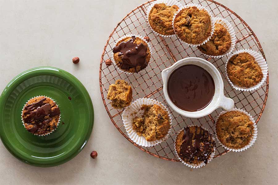 Muffins alla nocciola