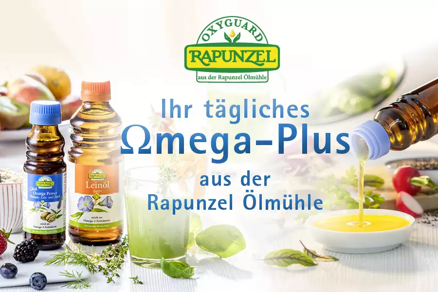 OXYGUARD-Öle. Ihr tägliches Plus an Omega-Fettsäuren