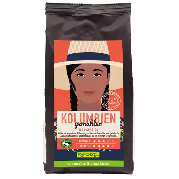 Rapunzel Heldenkaffee Kolumbien