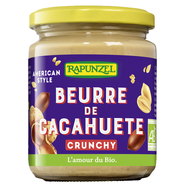 Beurre de cacahuète crunchy