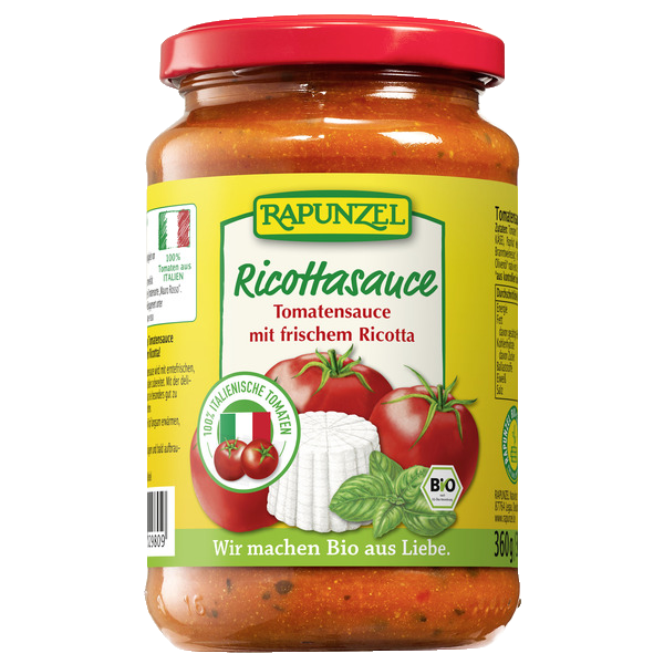 Bio-Product: Delicacy Ricotta tomato - Rapunzel Naturkost sauce