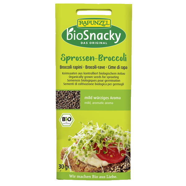 Bio-Product: Broccoli bioSnacky Rapini Naturkost Rapunzel 