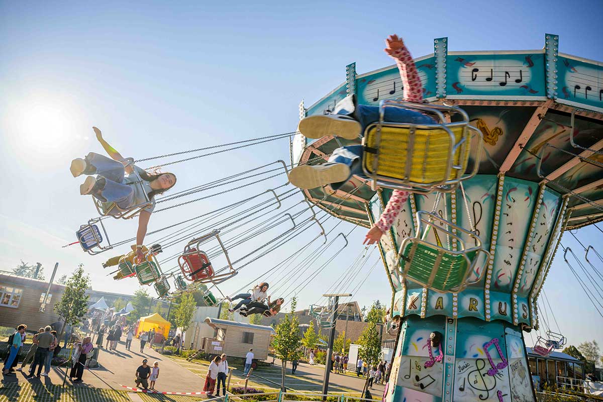 Kult – das Kettenkarussell auf dem Rapunzel Eine Welt Festival